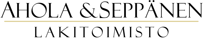 Lakitoimisto Ahola & Seppänen, logo